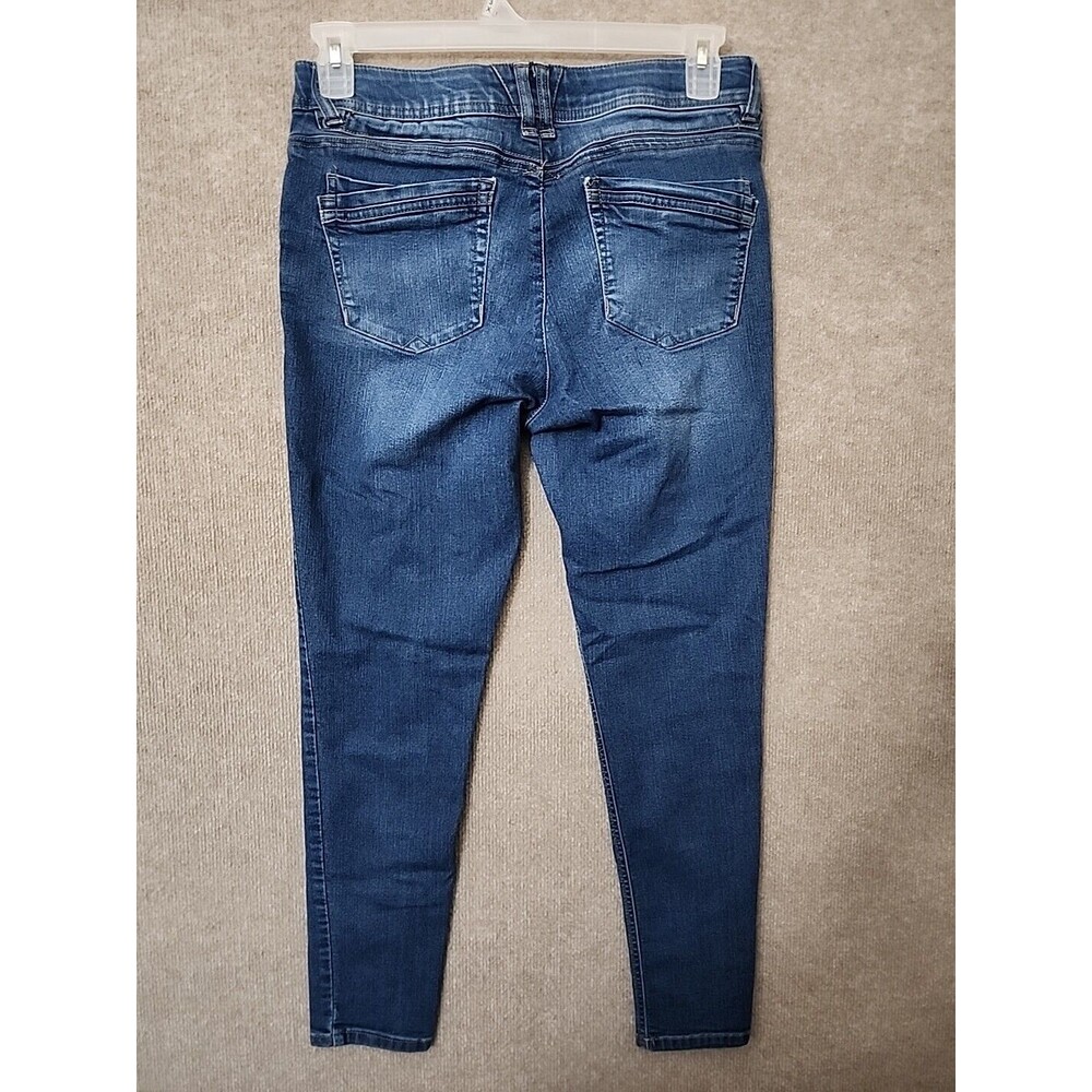 Democracy Ab Technology Ankle Jeans Womens 10 Blue Medium Wash Slimming Stretch - Picture 4 of 8